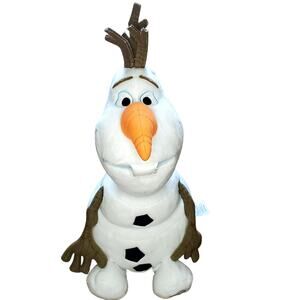 Frozen Olaf 15” Plush Doll Disney Store Authentic Stuffed Animal